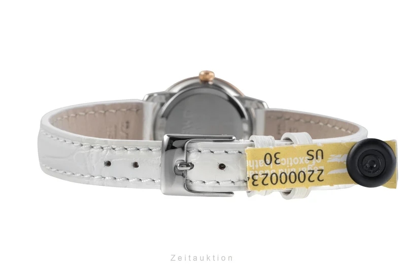 Omega De Ville steel / gold quartz women's watch 424.20.24.60.05.002 LP: 5500EUR [2503631]
