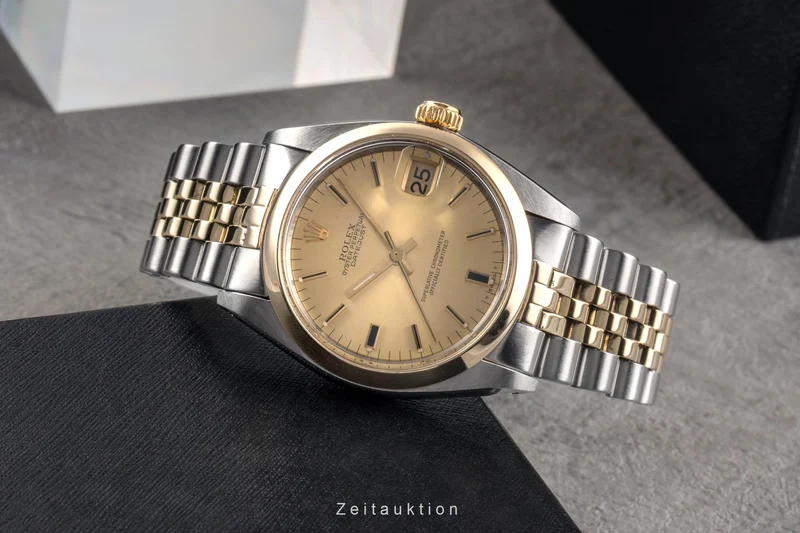 Rolex Datejust steel / gold automatic men's watch 6824 [2503561]