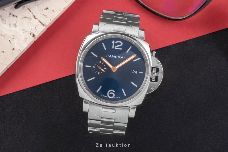 Panerai Luminor steel automatic men's watch PAM01124 LP: 8200EUR [2504592]