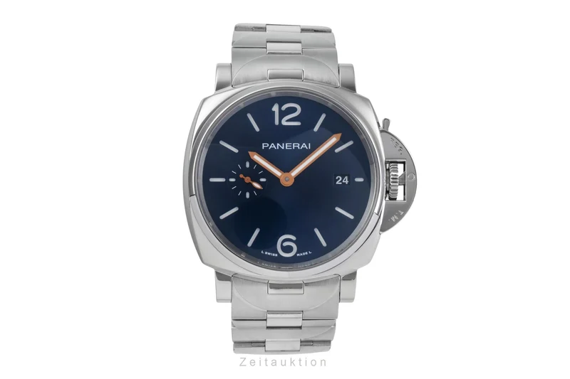 Panerai Luminor steel automatic men's watch PAM01124 LP: 8200EUR [2504592]