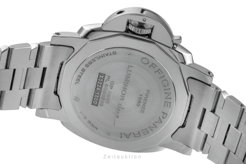Panerai Luminor steel automatic men's watch PAM01124 LP: 8200EUR [2504592]