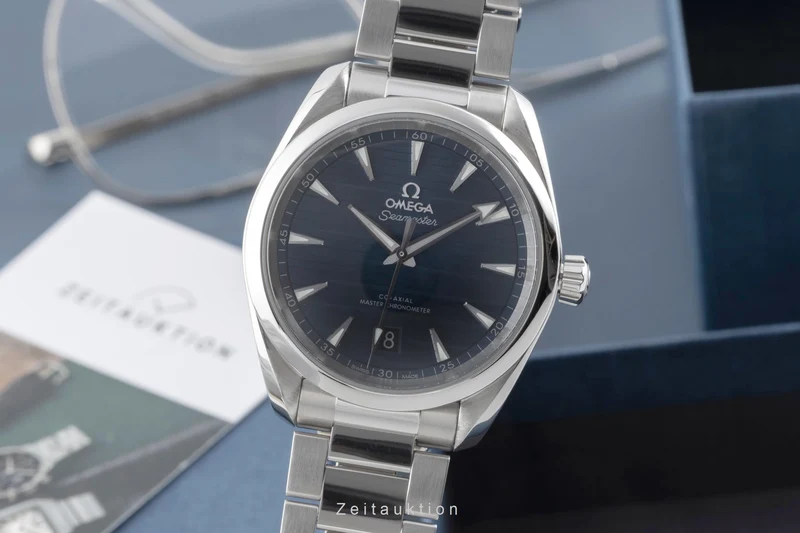 Omega Seamaster steel automatic men's watch 220.10.38.20.03.001 LP: 6800EUR [2504660]