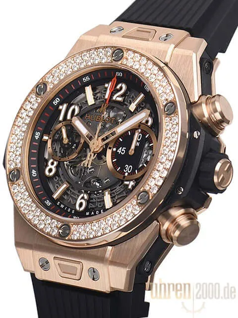 Hublot Big Bang Unico King Gold Diamonds 411.OX.1180.RX.1104
