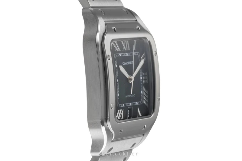 Cartier Santos steel automatic men's watch WSSA0062 LP: 8850EUR [2504230]