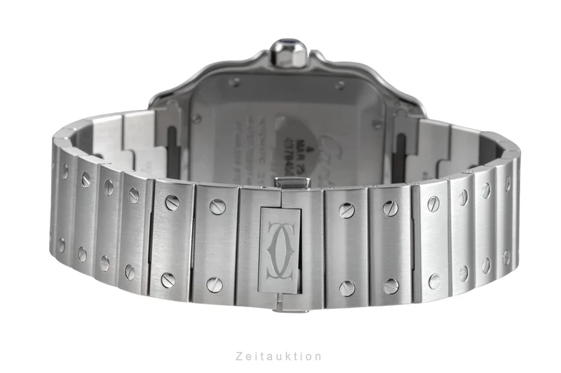 Cartier Santos steel automatic men's watch WSSA0062 LP: 8850EUR [2504230]