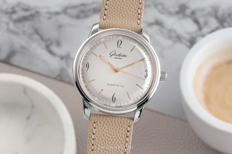 Glashütte Sixties steel automatic men's watch 1-39-52-01-02-04 [2503654]