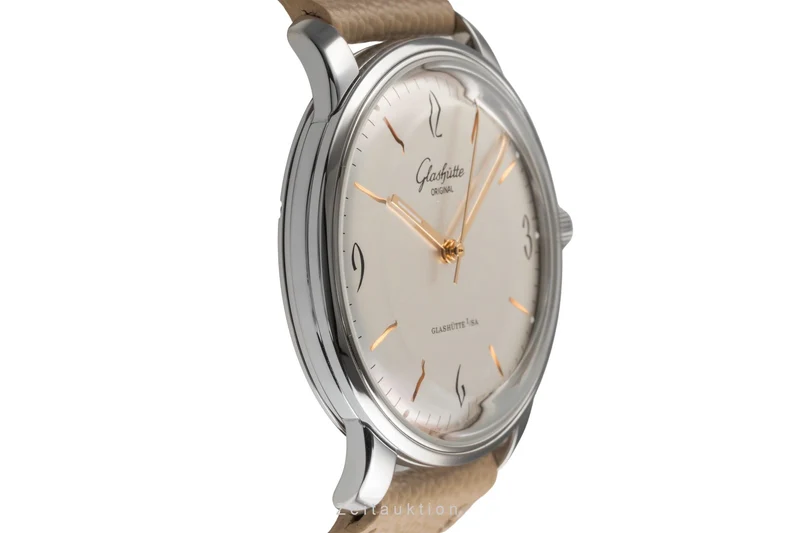Glashütte Sixties steel automatic men's watch 1-39-52-01-02-04 [2503654]