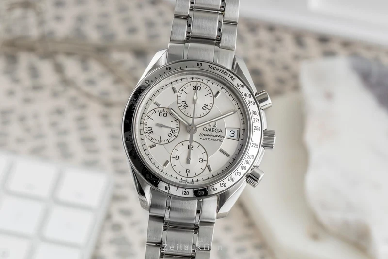 Omega Speedmaster Date chronograph steel automatic men's watch 3513.30.00 [2504252]