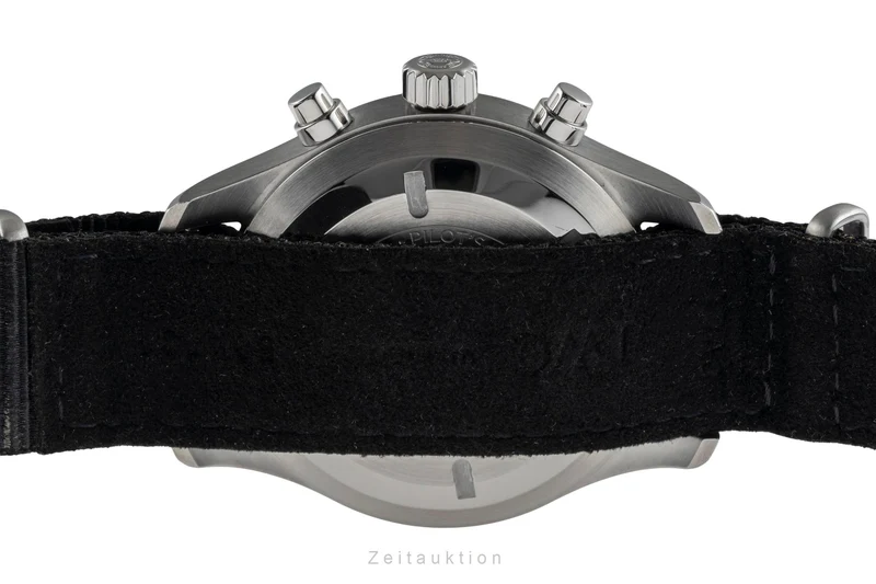 IWC Fliegerchronograph steel automatic men's watch IW377709 LP: 7300EUR [2502782]