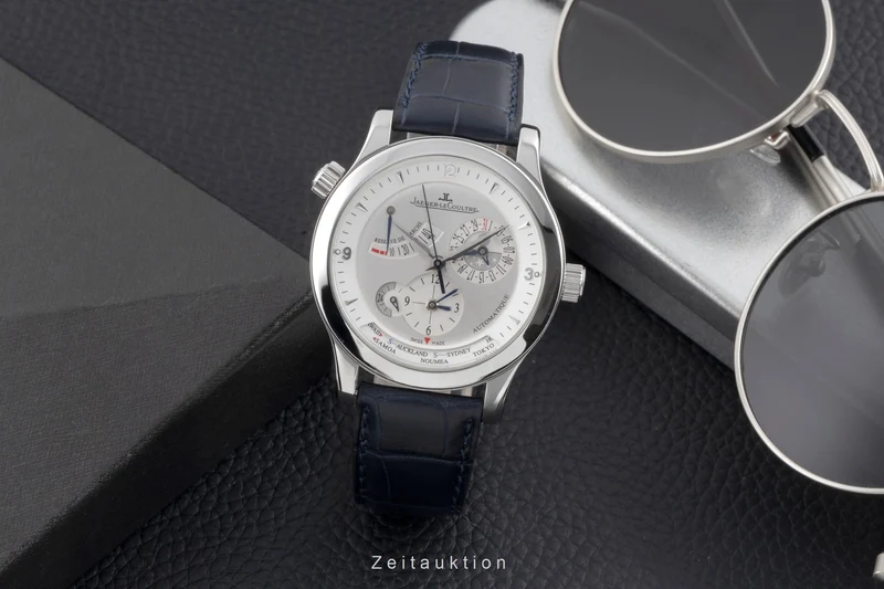 Jaeger LeCoultre Master Geographic steel automatic men's watch Q1508420 [2504343]