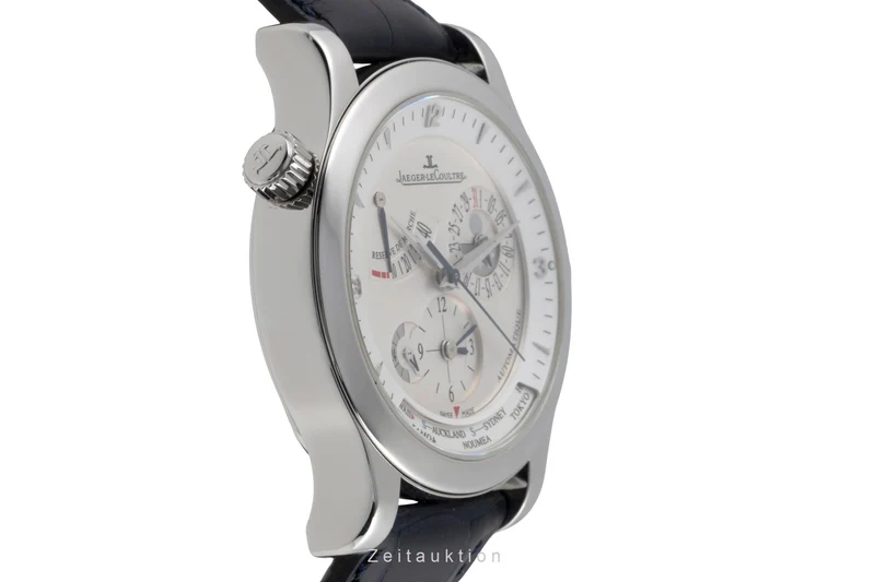 Jaeger LeCoultre Master Geographic steel automatic men's watch Q1508420 [2504343]