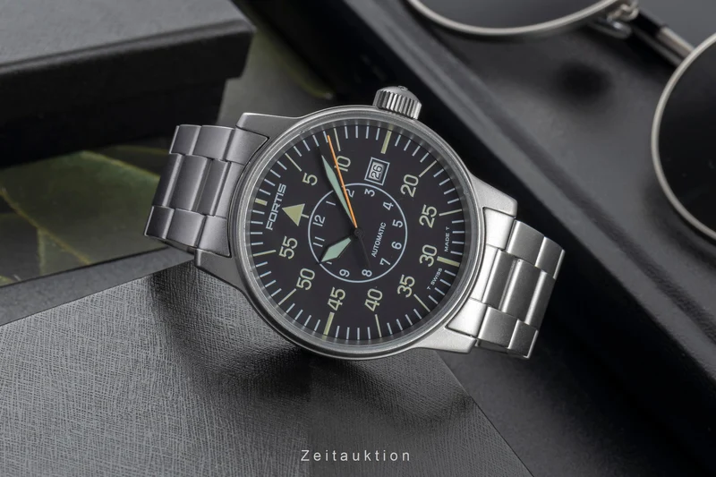 Fortis Flieger steel automatic men's watch 595.10.46.1 [2503906]
