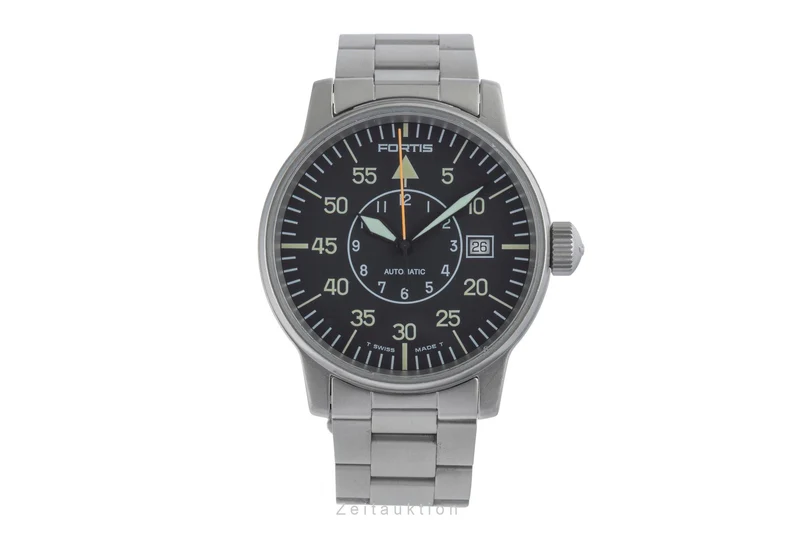 Fortis Flieger steel automatic men's watch 595.10.46.1 [2503906]