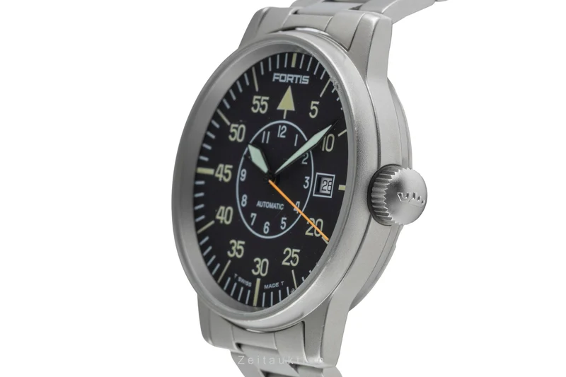 Fortis Flieger steel automatic men's watch 595.10.46.1 [2503906]