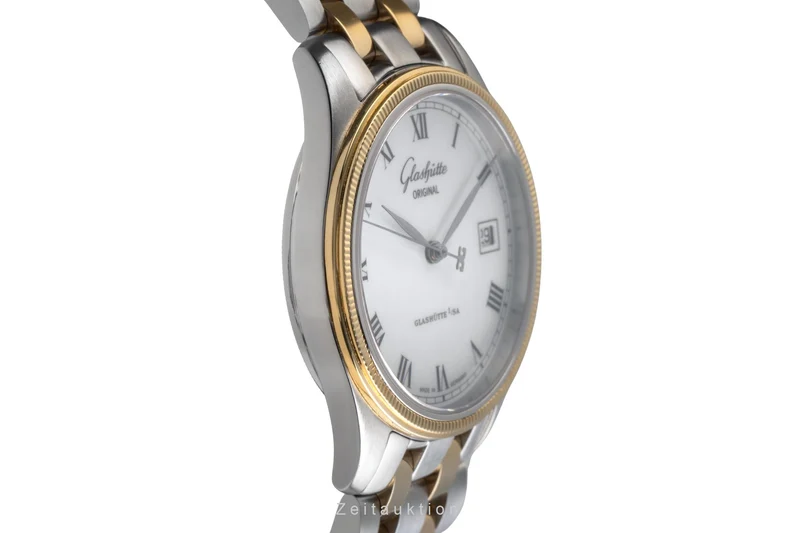 Glashütte Senator steel / gold automatic men's watch 10-33-05-18-04 [2504474]