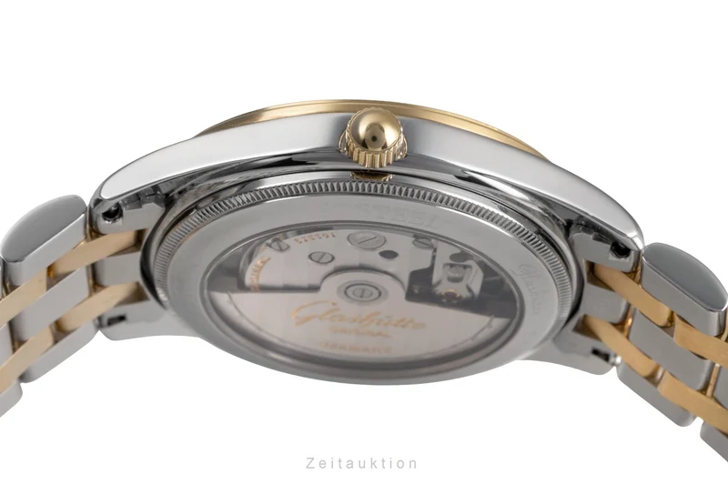 Glashütte Senator steel / gold automatic men's watch 10-33-05-18-04 [2504474]