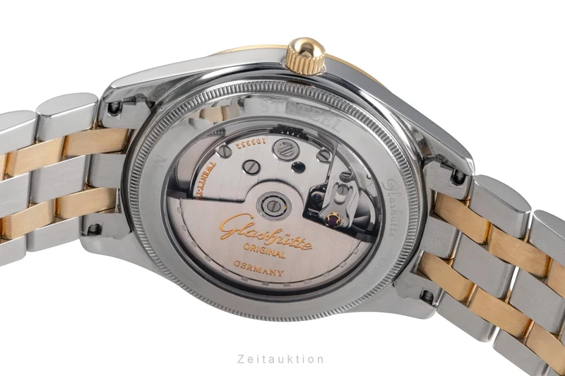 Glashütte Senator steel / gold automatic men's watch 10-33-05-18-04 [2504474]