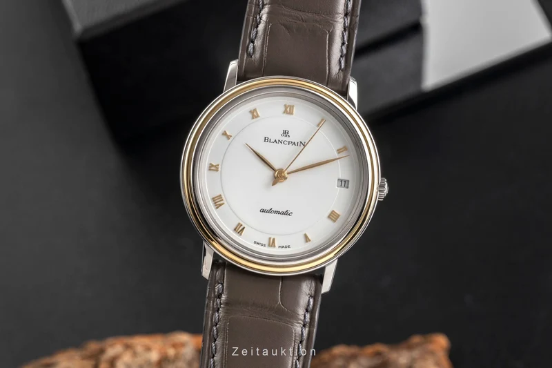Blancpain Villeret steel / gold automatic men's watch 1195-1318 [2501923]