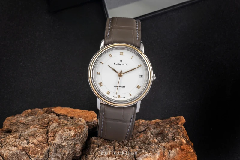 Blancpain Villeret steel / gold automatic men's watch 1195-1318 [2501923]