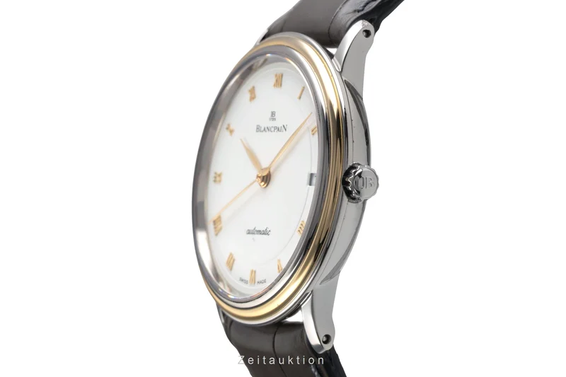 Blancpain Villeret steel / gold automatic men's watch 1195-1318 [2501923]