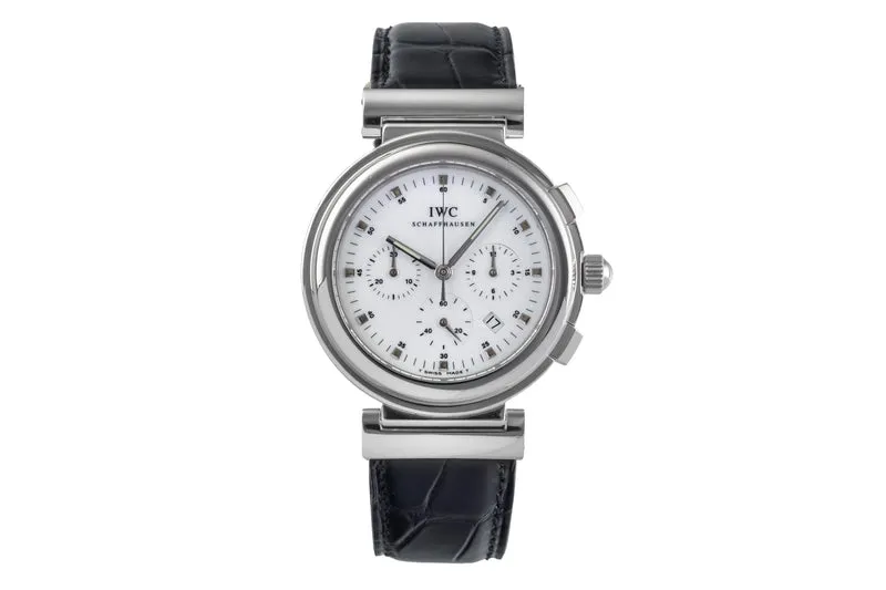 IWC Da Vinci chronograph steel quartz men's watch IW372802 [2503806]