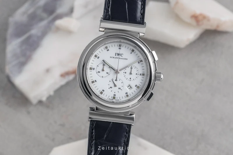 IWC Da Vinci chronograph steel quartz men's watch IW372802 [2503806]