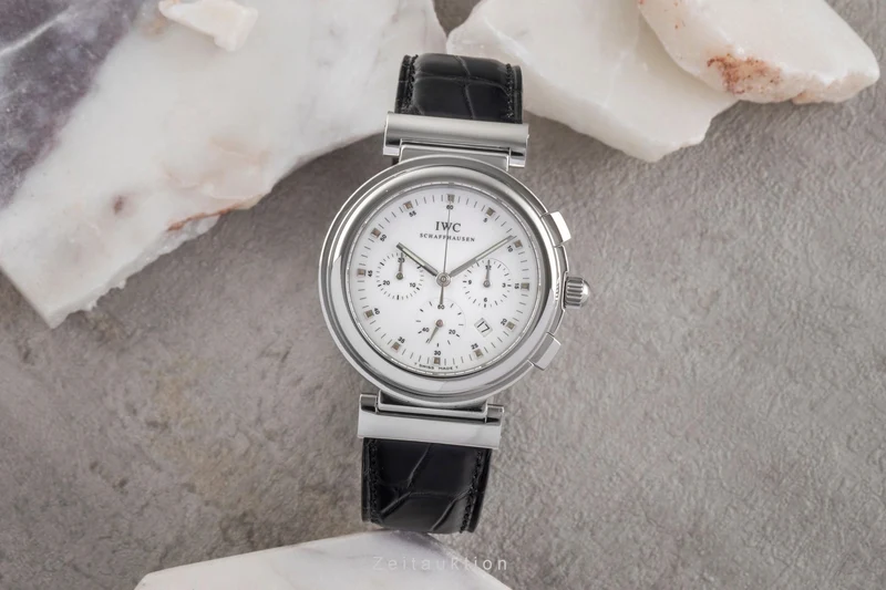 IWC Da Vinci chronograph steel quartz men's watch IW372802 [2503806]