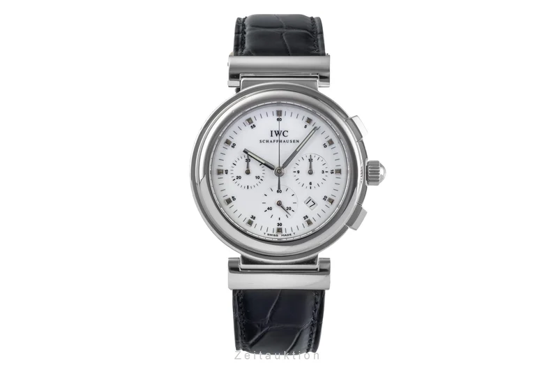 IWC Da Vinci chronograph steel quartz men's watch IW372802 [2503806]