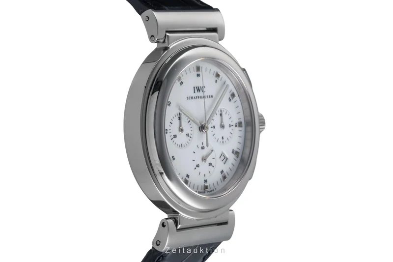 IWC Da Vinci chronograph steel quartz men's watch IW372802 [2503806]
