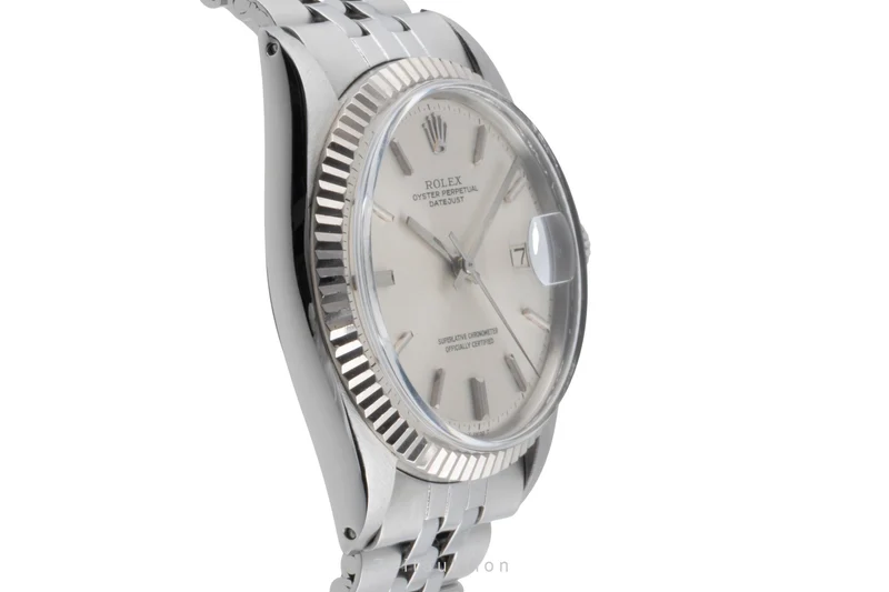 Rolex Datejust steel / white gold automatic men's watch 1601 Vintage [2504682]