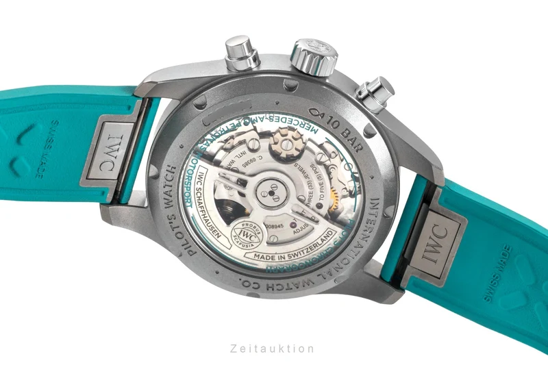 IWC Pilot chronograph titanium automatic men's watch IW388108 LP: 9000EUR [2504661]