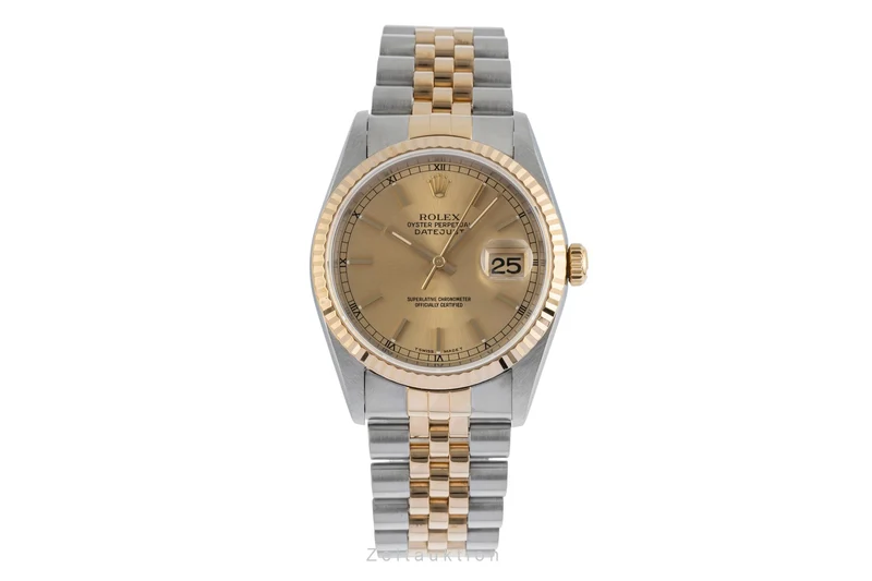 Rolex Datejust steel / gold automatic men's watch 16233 [2504112]