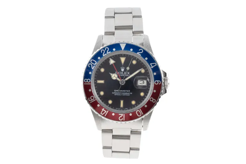 Rolex GMT-Master steel automatic men's watch 16750 Vintage [2504523]