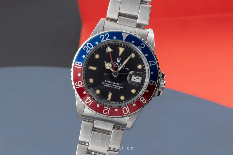 Rolex GMT-Master steel automatic men's watch 16750 Vintage [2504523]