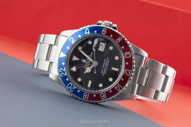 Rolex GMT-Master steel automatic men's watch 16750 Vintage [2504523]