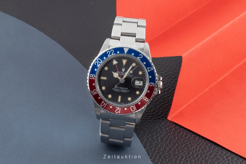 Rolex GMT-Master steel automatic men's watch 16750 Vintage [2504523]