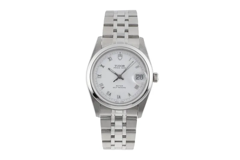 Tudor Prince Date steel automatic men's watch 74000N [2503783]