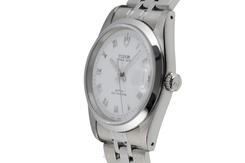 Tudor Prince Date steel automatic men's watch 74000N [2503783]