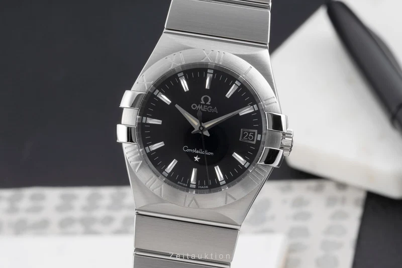 Omega Constellation steel quartz men's watch 123.10.35.60.01.001 [2503877]