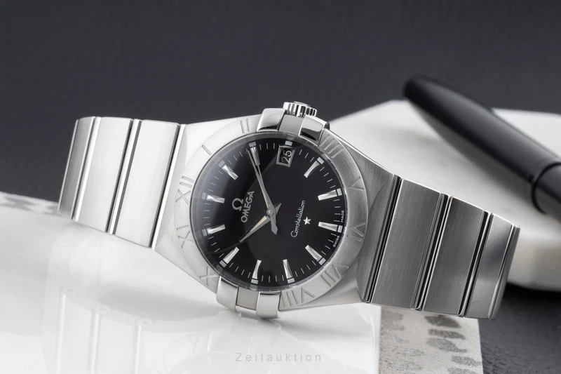 Omega Constellation steel quartz men's watch 123.10.35.60.01.001 [2503877]