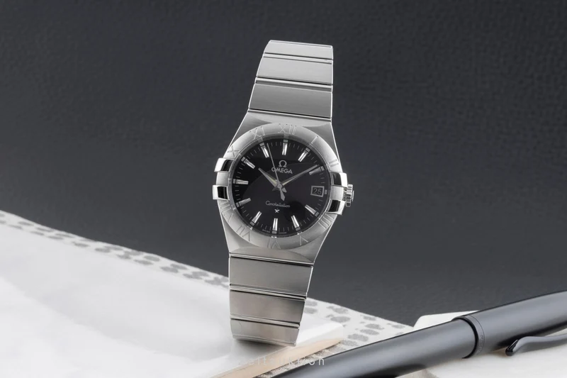 Omega Constellation steel quartz men's watch 123.10.35.60.01.001 [2503877]