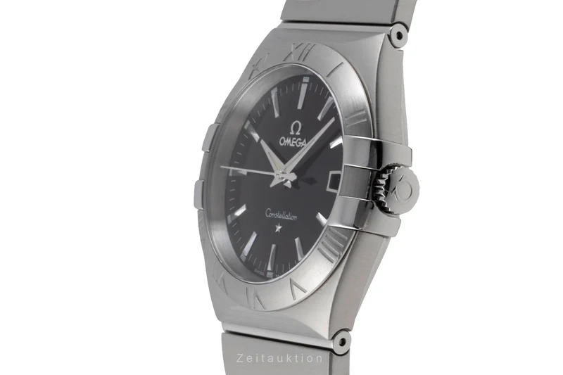 Omega Constellation steel quartz men's watch 123.10.35.60.01.001 [2503877]