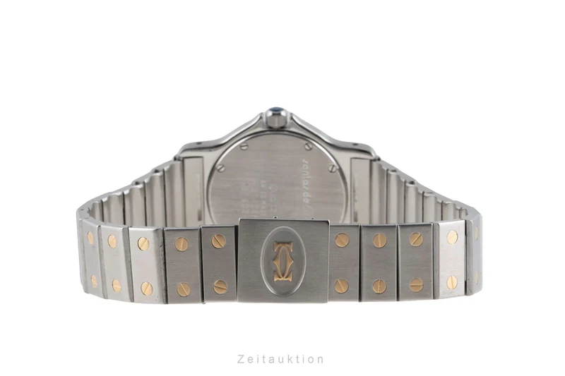Cartier Santos steel / gold quartz unisex 187902 [2503486]