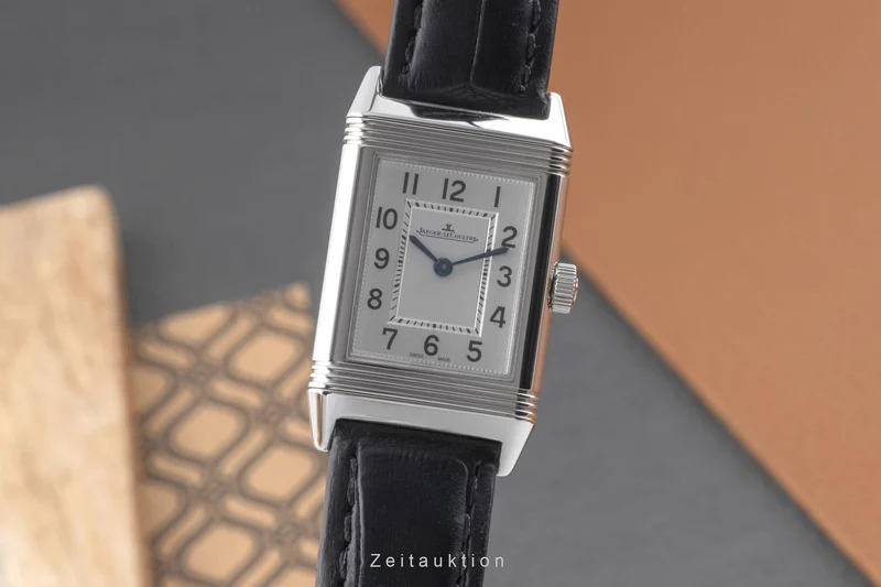 Jaeger LeCoultre Reverso steel quartz women's watch Q2618540 221.8.47 LP: 7500EUR [2504537]