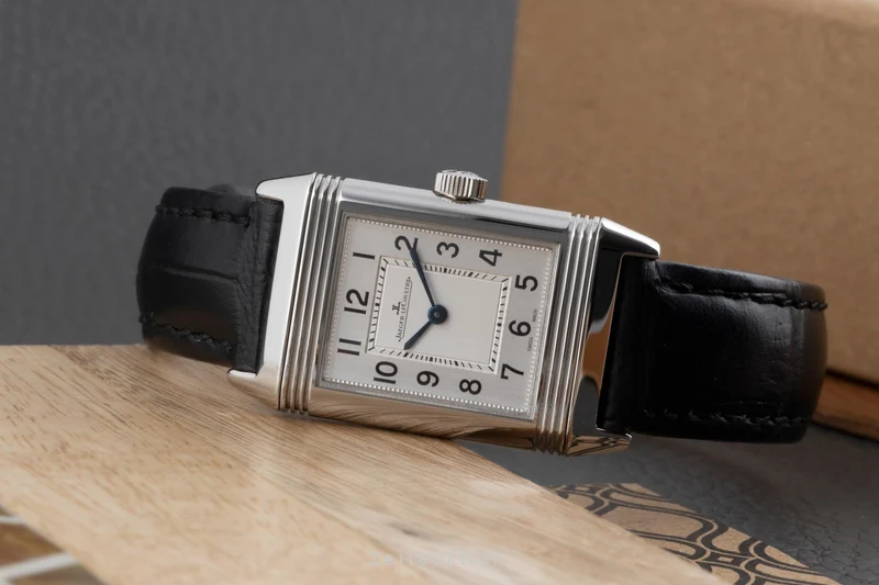 Jaeger LeCoultre Reverso steel quartz women's watch Q2618540 221.8.47 LP: 7500EUR [2504537]