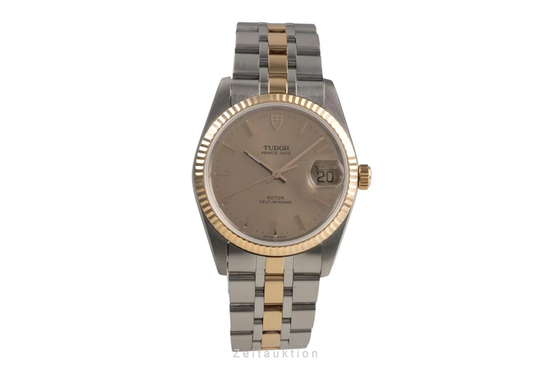 Tudor Prince Date steel / gold automatic men's watch 74033 [2501857]