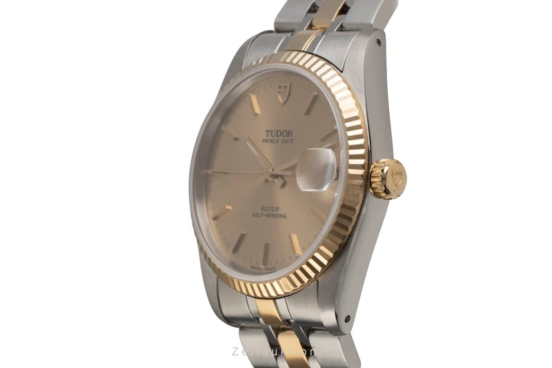Tudor Prince Date steel / gold automatic men's watch 74033 [2501857]