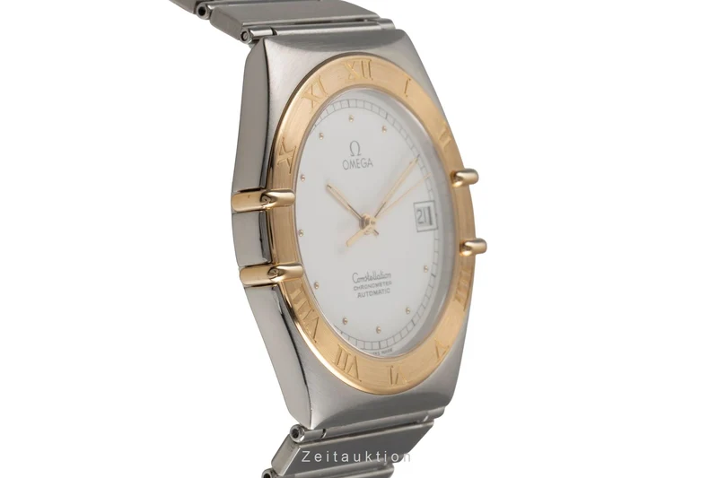 Omega Constellation steel / gold automatic men's watch 368.1075 [2503559]