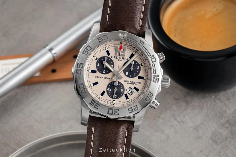 Breitling Colt Chronograph II chronograph steel quartz men's watch A7338710/G742 [2504467]