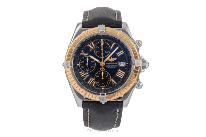 Breitling Crosswind chronograph steel / gold automatic men's watch D13355 [2503464]